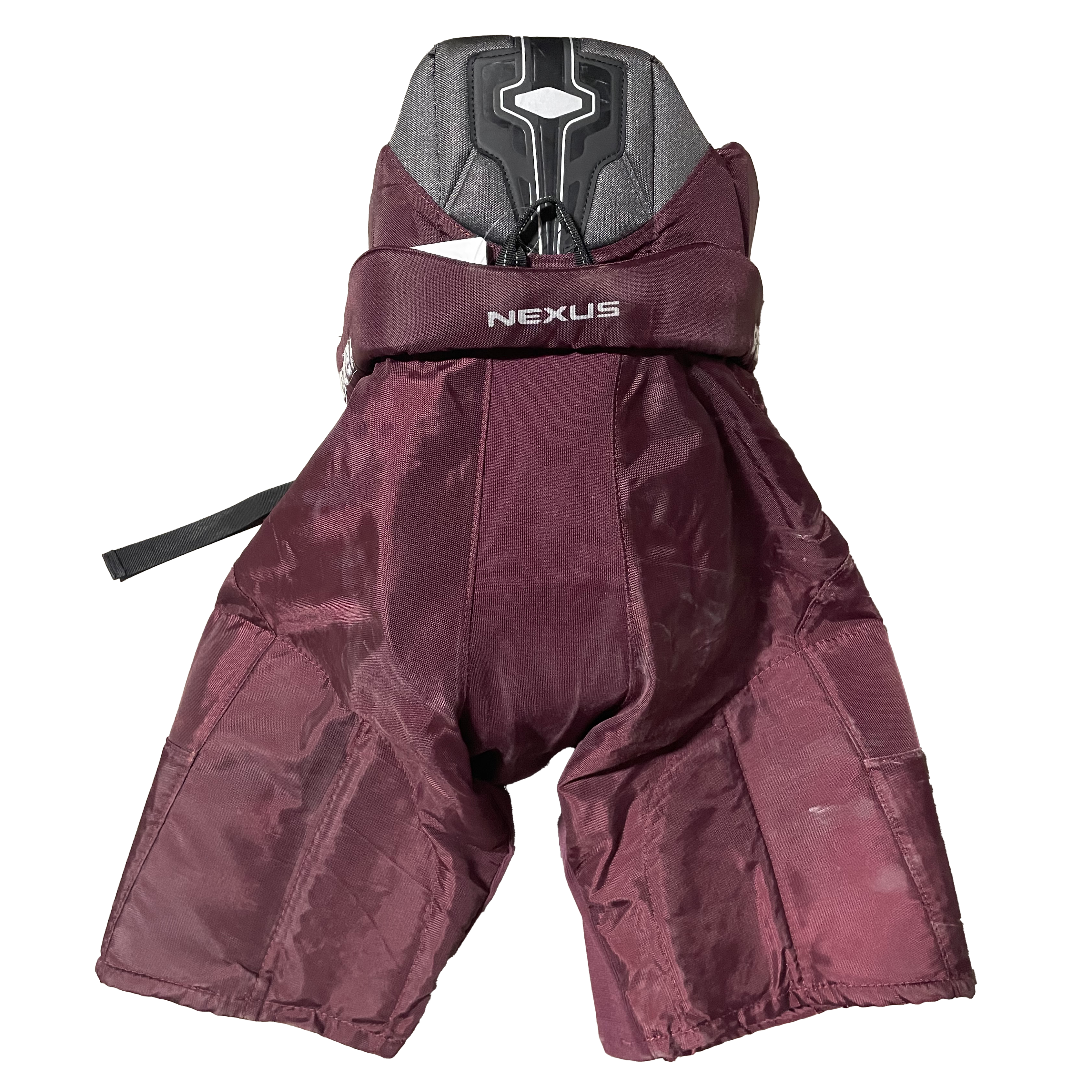 Bauer Nexus - Pantalon de hockey NCAA Pro Stock d'occasion (bordeaux)